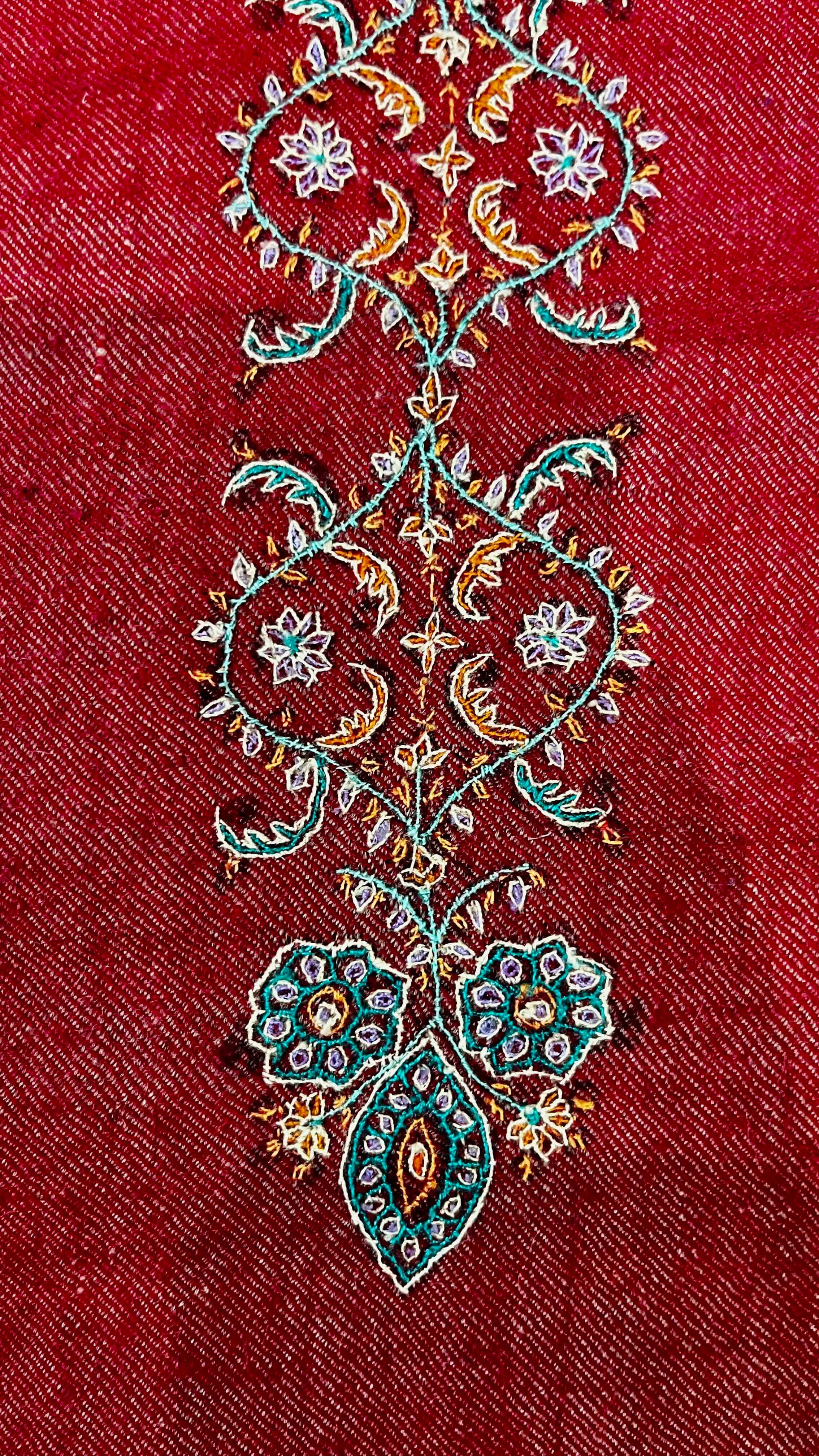 Double Shaded Palla, Pashmina Shawl