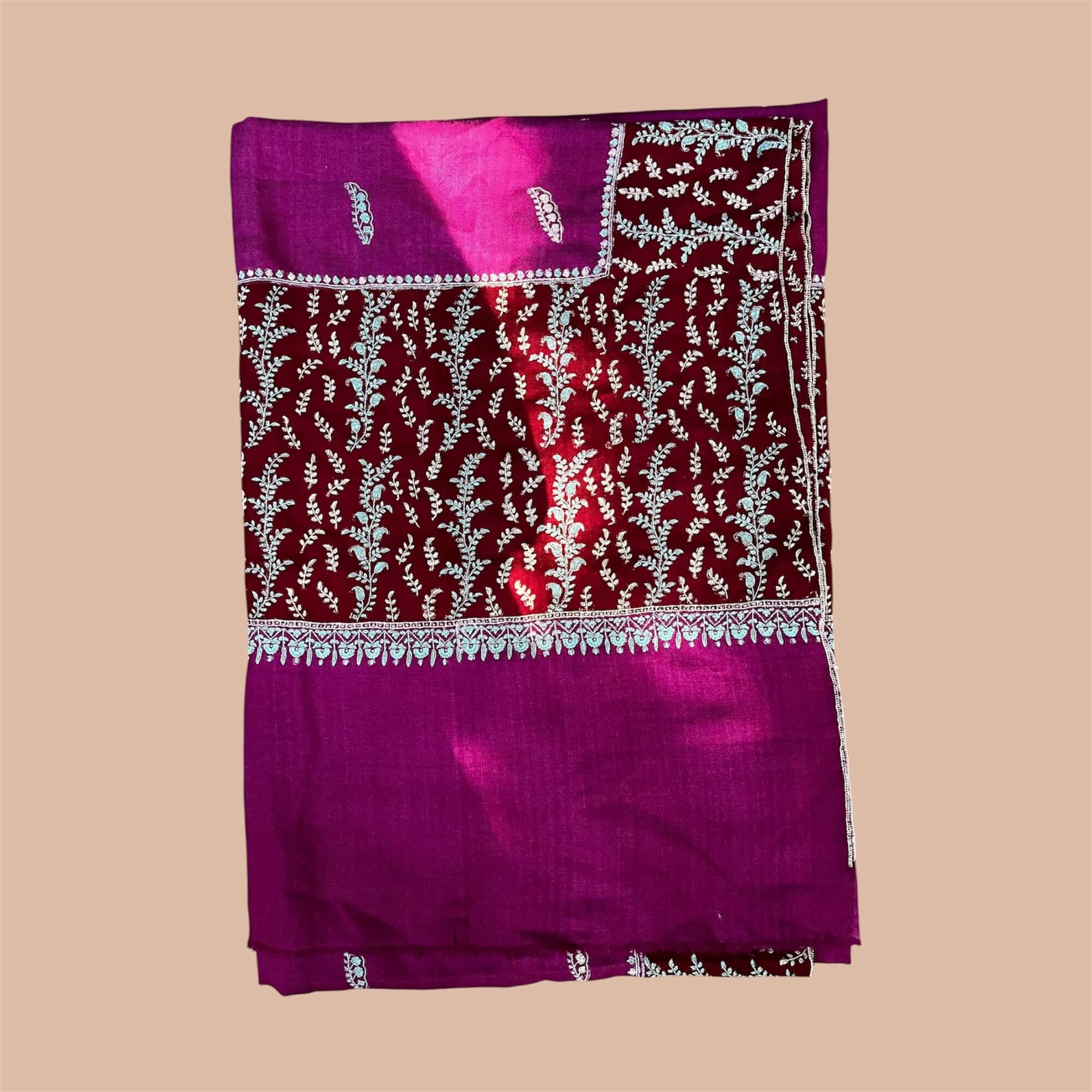 Border Design Pashmina Shawl