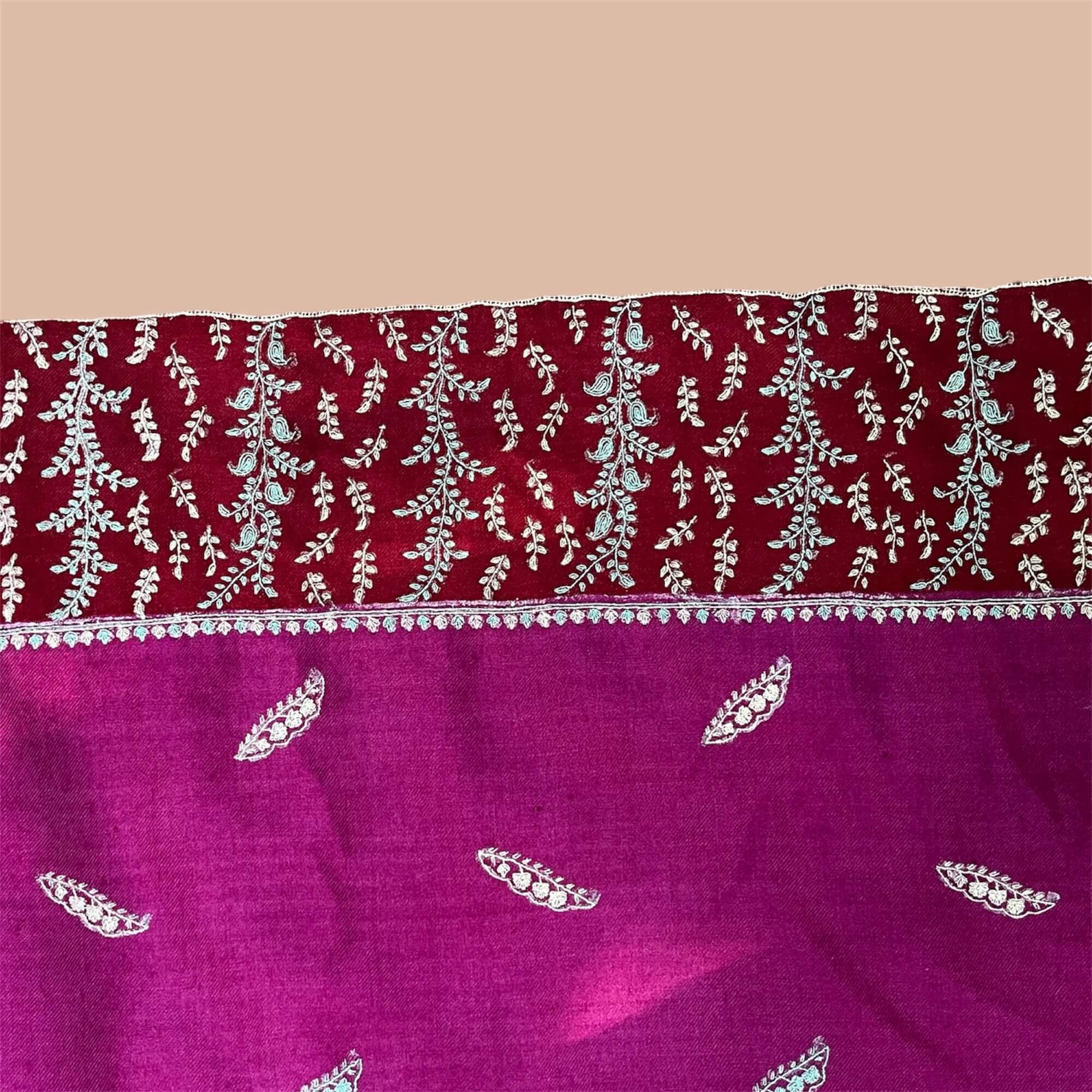 Border Design Pashmina Shawl