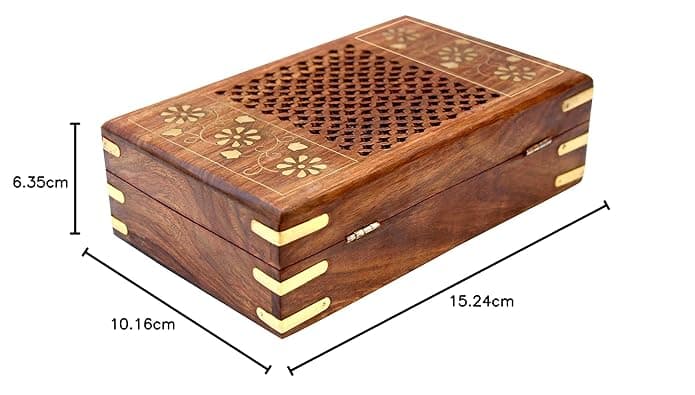 Walnut Wood Jewellery Box