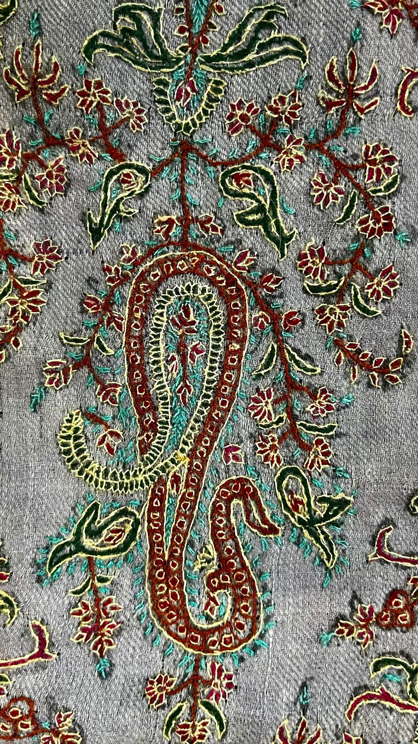 Double Shaded Palla, Pashmina Shawl