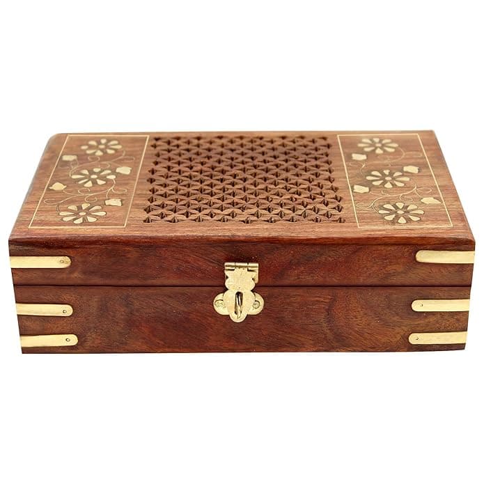 Walnut Wood Jewellery Box