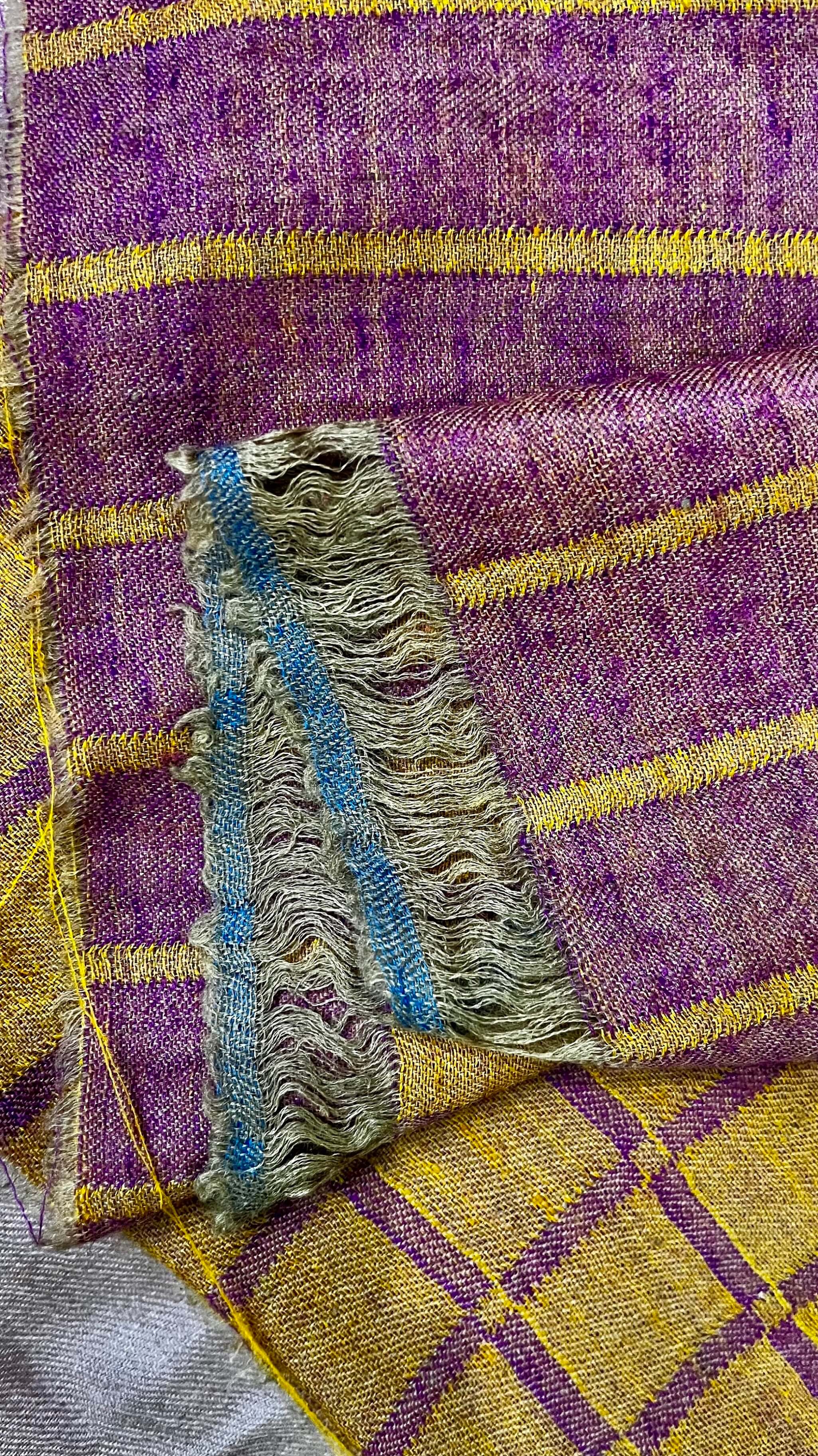 Double Shaded Booti (floral) Pashmina Shawl