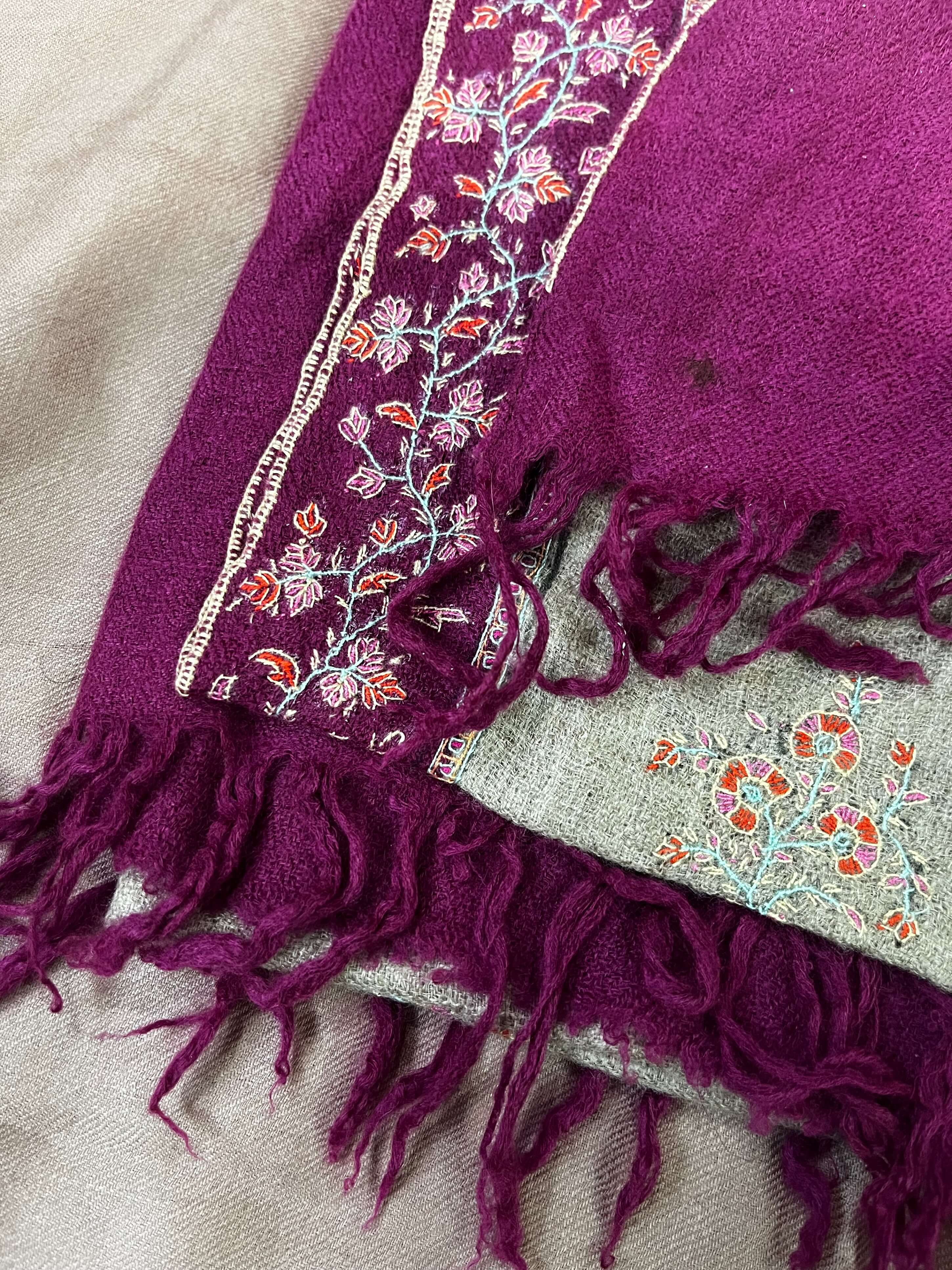 Dordar Booti Pashmina Shawl